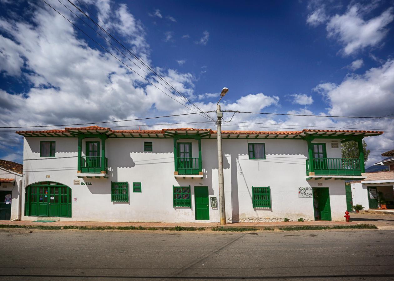 Hotel Esquina Colonial Villa de Leyva Exterior foto